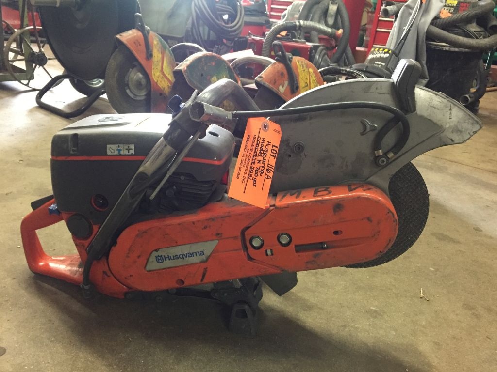 HUSQUARNA MODEL K760 GAS CONCRETE SAW