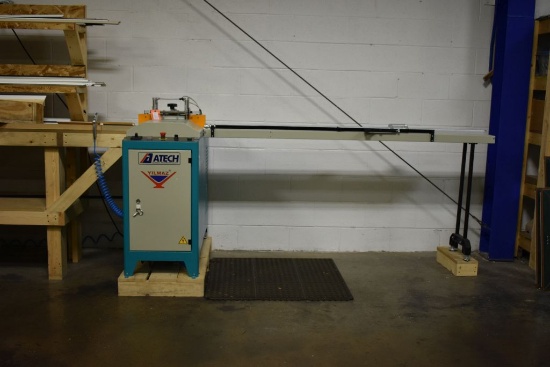 2018 ATECH (YILMAZ) GLAZING STOP SAW, MODEL CK-412,