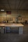 WORKBENCH WITH FOUR DRAWERS, WOOD TOP,