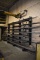 STEEL RACKING WITH MISC. RODS, 180