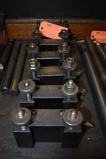 ALORIS SERIES DA TOOL HOLDERS, (5) DA-1 AND (1) DA-2