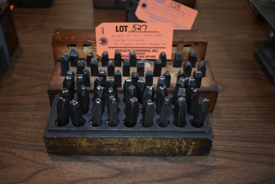(2) SETS OF STEEL LETTER STAMPS, ONE SET INCOMPLETE