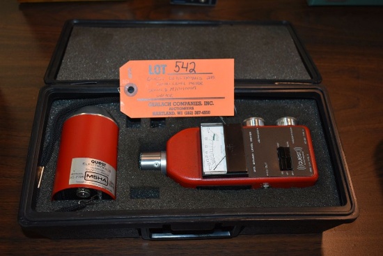 QUEST ELECTRONICS 215 SOUND LEVEL METER,