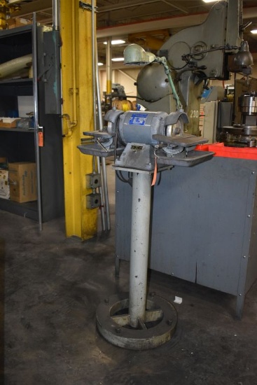 BALDOR DOUBLE END GRINDER/BUFFER, CAT. NO. 500,
