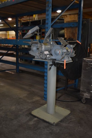 (2) BALDOR GRINDER/BUFFERS CAT.#612E, S/N: W5-88,