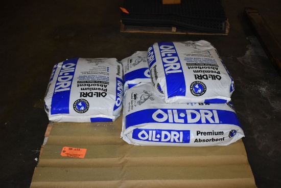 (4) 40 LB. BAGS OF OIL DRY ABSORBENT
