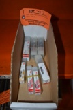 BOX WITH HIGH SPEED COBALT ROUGH END MILLS, (NEW)