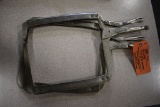 (2) LARGE VISE GRIP CLAMPS