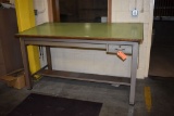 ADJUSTABLE DRAFTING TABLE WITH TWO DRAWERS,