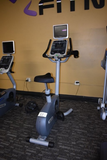 PRECOR EXERCISE BIKE, MODEL C-846i, S/N AGJZH070019,