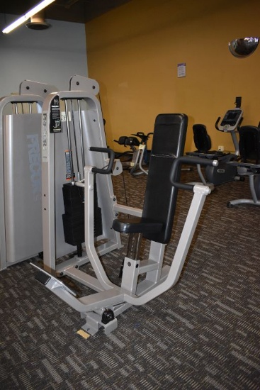 PRECOR VERTICAL CHEST PRESS MACHINE,