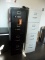 (2) HON FOUR DRAWER FILE CABINETS, (1) BLACK AND (1) TAN