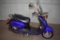 2007 YAMAHA MOTORCYCLE, MODEL VINO, BLUE,
