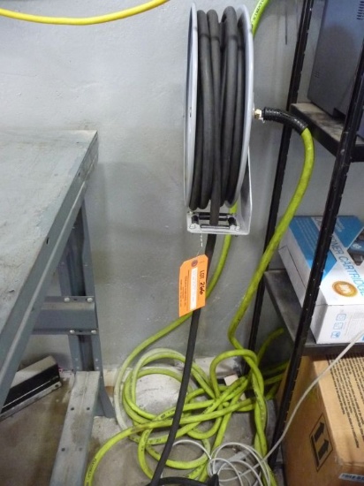 KLUTCH RETRACTABLE AIR HOSE REEL WITH 50' 3/8" HOSE