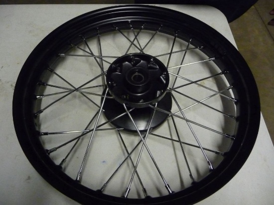 TRIUMPH FRONT WHEEL, 19 x 2.5, BLACK