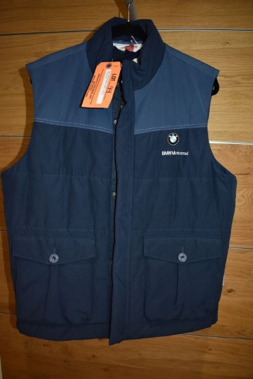 BMW MOTORRAD VEST, BLUE, SIZE XL