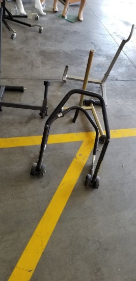 (4) ASSORTED MOTORCYCLE STANDS