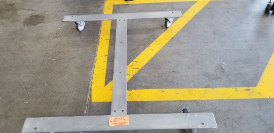 LARGE METAL DOLLY BASE