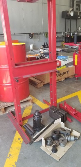 20 TON SHOP PRESS - DISASSEMBLED
