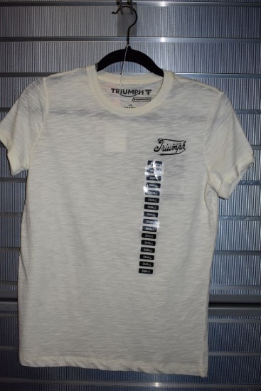 LADIE'S TRIUMPH T-SHIRT, MARNIE LDS, OFF-WHITE,