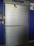 TRIUMPH SLAT BOARD WALL UNIT WITH LOWER SHELF,