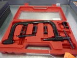 HEAVY DUTY VALVE SPRING COMPRESS IN RED CASE