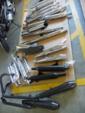 LARGE ASSORTMENT OF TRIUMPH EXHAUSTS