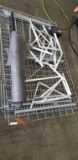 (8) SECTIONS OF OVERHEAD SHELVING GRATES