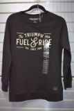 LADIE'S TRIUMPH ROSALIE BLACK SWEATSHIRT,