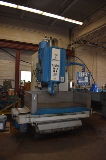 PRATT & WHITNEY CNC VERTICAL MILLING MACHINE