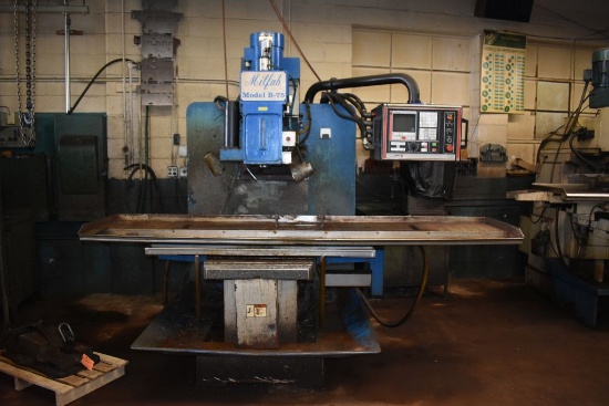 MILFAB B75 VERTICAL MILLING MACHINE, FAGOR DRO CONTROL