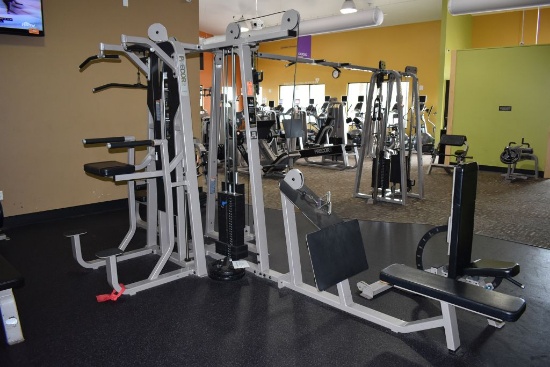 PRECOR ICARIAN SERIES MULT-STATION: MODEL LAT PULL DOWN