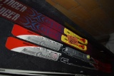 (2) SMALL SETS OF CROSS COUNTRY SKIS,