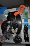 ASSORTED BIKE PARTS AND ACCESSORIES,
