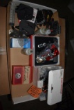 ASSORTED PEDAL AND MISC. BIKE PARTS,