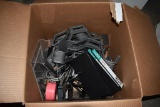 BOX OF ASSORTED BRACKETS,