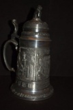 METAL STEIN WITH LID, 10