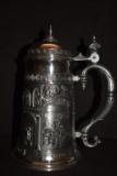 SKS METAL STEIN WITH LID, 9 1/2