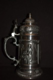 ARTINA METAL STEIN WITH LID, 10 1/4