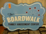 THE BOARDWALK LIGHTED SIGN,