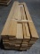 (87) PIECES OF CLEAR WHITE PINE 7' LONG RABBITTED JAMB LEGS