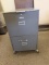 OXFORD LIFT TOP LEGAL SIZE PORTABLE FILE CABINET ON CASTERS