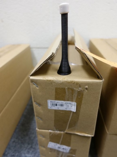 APPROX. (200) BRONZE FINISH SPRING TYPE DOOR STOPS