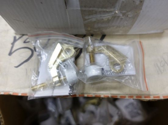 APPROX. (150) BRONZE FINISH DOOR SAVER HINGE MOUNT STOPS