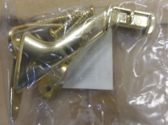 APPROX. (200) BRASS FINISH HANDRAIL BRACKETS