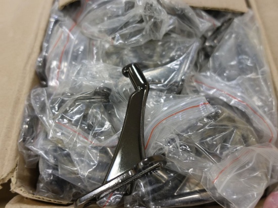 APPROX. (200) ANTIQUE NICKEL FINISH HANDRAIL BRACKETS