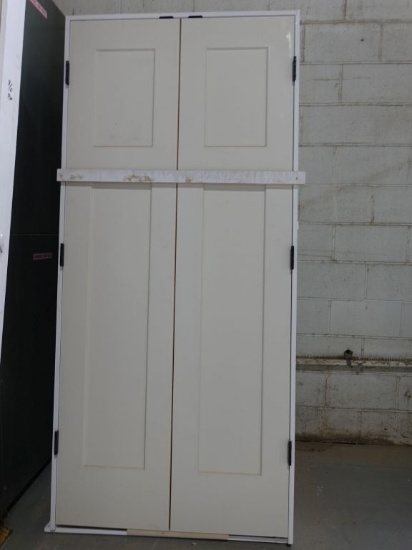 (5) 3'WIDE x 80" HIGH (DOUBLE DOOR) PANEL DOORS,
