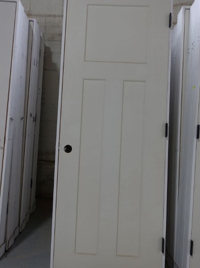 (10) 28" WIDE x 80" HIGH THREE PANEL DOORS,