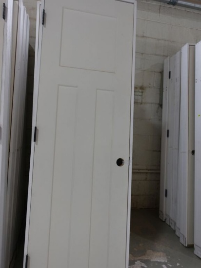 (10) 28" WIDE x 80" HIGH THREE PANEL DOORS,