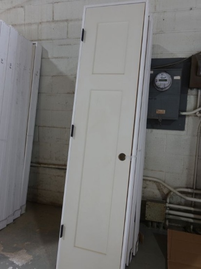 (6) 18" WIDE x 80" HIGH TWO PANEL DOORS,